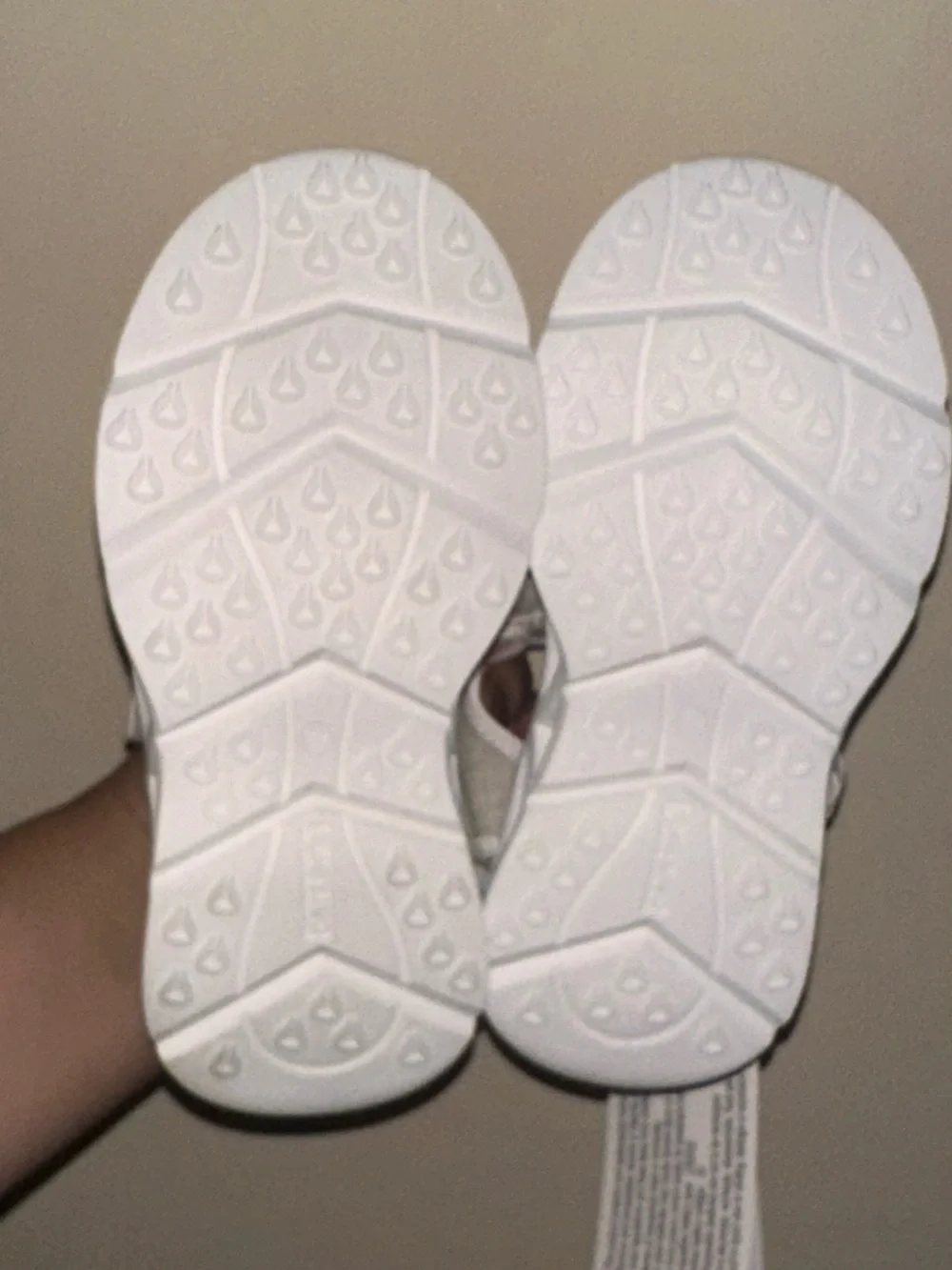 Carter's Pink Glitter Heart Toddler Sandals